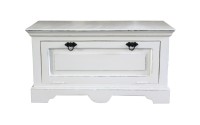 Schuhschrank - MDF - Antikweiß - 85x40x45cm - ADS TOLEDO