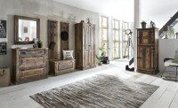 Schuhschrank - Altholz - Bunt - 85x40x90cm - RIVERBOAT