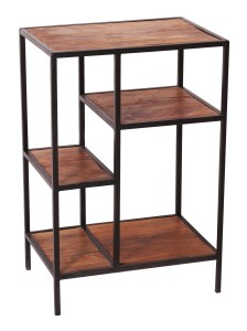 Regal - MangoHolz - Natur - 50x35x75cm