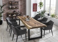 Regal - Mangoholz - Natur - 158x35x75cm