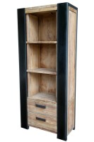 Regal - Teak - Antikfinish - 88x40x202 cm - Croco