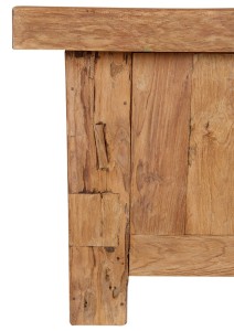 Lowboard aus Recyceltem Teak - Natur - 160x45x50cm - CORAL
