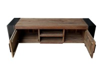 Lowboard - Teak - Antikfinish - 187x50x52cm - CROCO TV