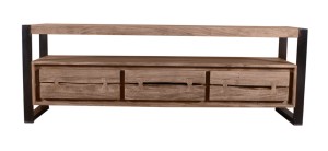 Lowboard - Akazie - Metall - 160x40x55cm - Live Edge