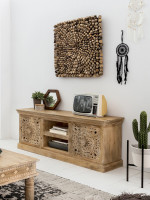 Lowboard Mango - Natur - 150x40x60cm - Lakadee