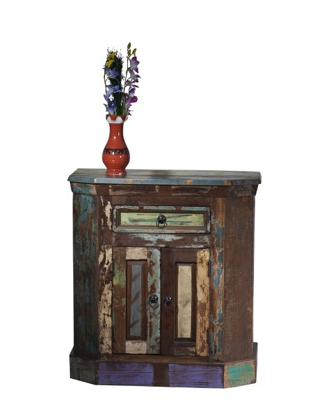 Kommode - Altholz - Bunt - 70x40x76cm- RIVERBOAT