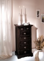 Kommode - Antikfinish - 53x36x100cm - SAMBA