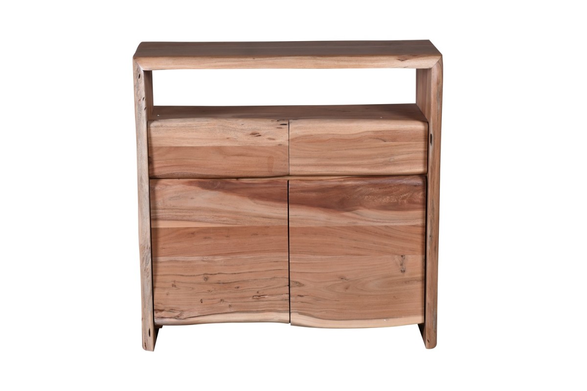 Kommode - Akazie - Natur - 90x40x90cm - ALBERA