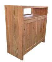 Kommode - Akazie - Natur - 90x40x90cm - ALBERA