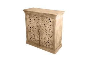 Kommode - Mango - Natur - 90x45x90cm - Lakadee