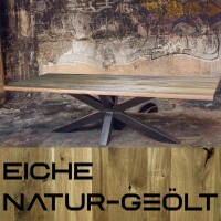 Esstisch Eiche natur-geölt 40mm