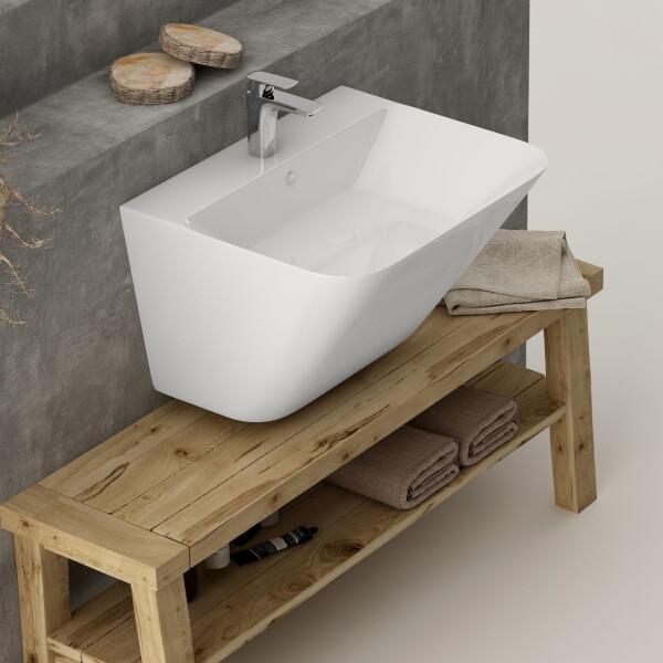 Waschbecken Monoblock 55cm 100604