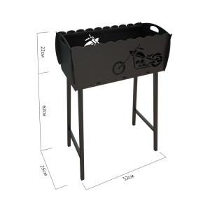 Holzkohlegrill Mangal M162 Chopper