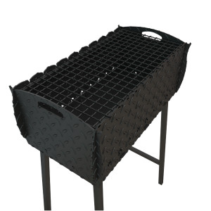 Holzkohlegrill Mangal M113 Riffelblech