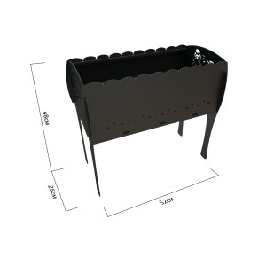 Holzkohlegrill Mangal zerlegbar M152 Bär
