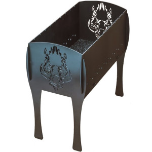 Holzkohlegrill Mangal zerlegbar M154 Wildschwein
