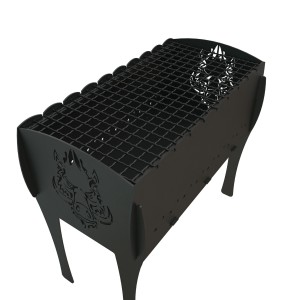 Holzkohlegrill Mangal zerlegbar M154 Wildschwein