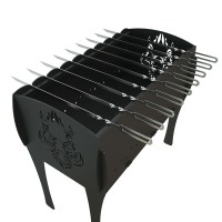 Holzkohlegrill Mangal zerlegbar M154 Wildschwein