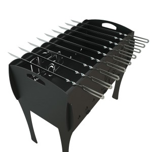 Holzkohlegrill Mangal zerlegbar M159 Truck