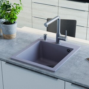 Granit Einbauspüle 425x500mm