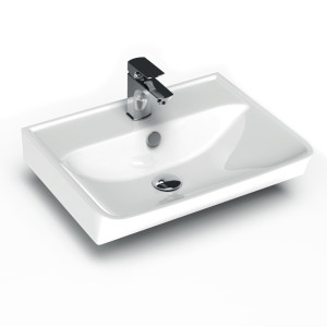 Handwaschbecken 50cm weiß KB-19050