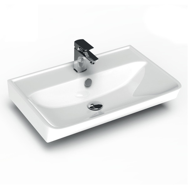 Handwaschbecken 60cm weiß KB-19060