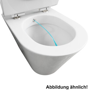 Hänge-WC Dusch-WC Randlos Oval 53cm 100312