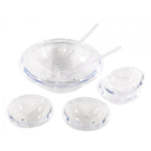 5er Set Salatschüssel aus Kunststoff