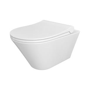 Hänge-WC Randlos Oval 53cm 100314