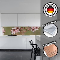Küchenrückwand aus Aluverbund 3mm  - Kirschblüten - 2031