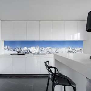 Küchenrückwand aus Aluverbund 3mm  - Gebirge...