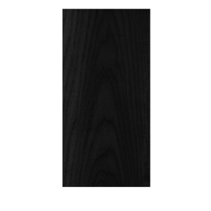 Duschrückwand Aluverbund Holz schwarz - 0920
