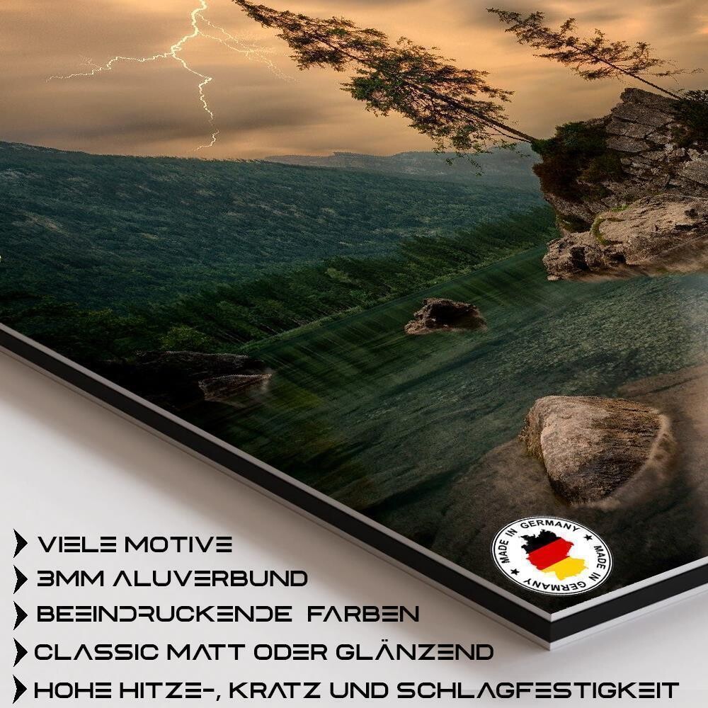 Spritzschutz aus Aluverbund 3mm 60x100cm mit Motiv