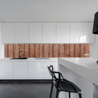 Küchenrückwand aus Aluverbund 3mm  - Holzdielen - 7938