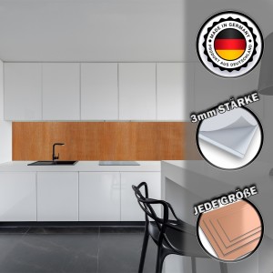 Küchenrückwand Aluverbund Metallrost - 4656