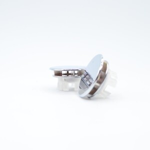 2x Universal Überlaufclip Ø 35mm Chrome
