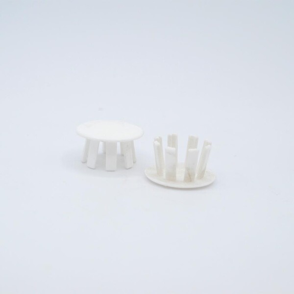 2x Universal Abdeckung / Blindstopfen Ø 30mm Weiß