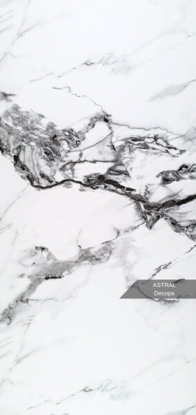 Duschrückwand Astral in Marmor-Optik  - 122x244cm